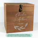 Urne Anniversaire Personnalisable - 20x20x20 Cm, Carton épais, Pour Mariage, Baptême, Retraite | Made In France - 8