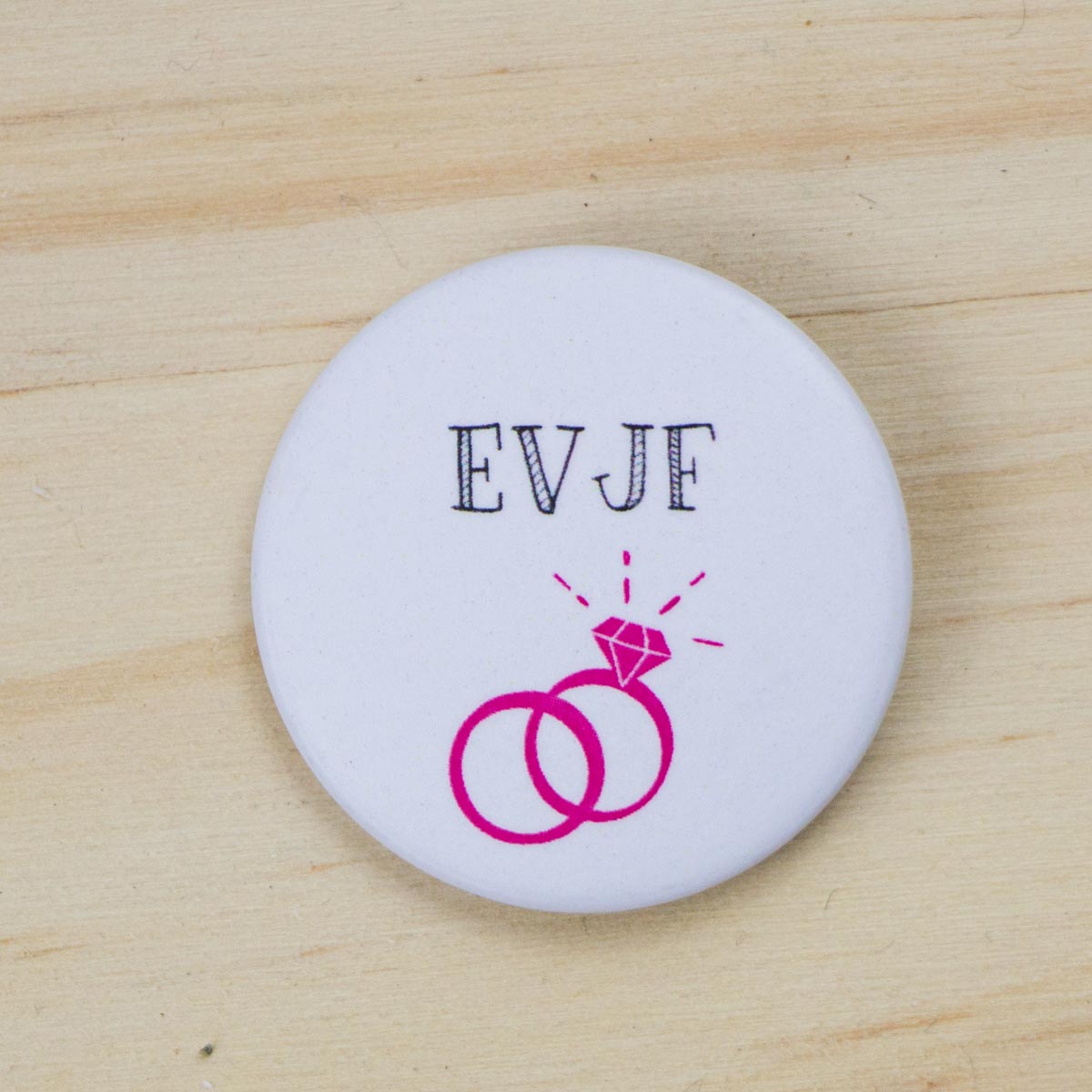 Lot De Badges EVJF + "Future Mariée" - Accessoire Enterrement Vie De Jeune Fille, Cadeau Pour Témoins